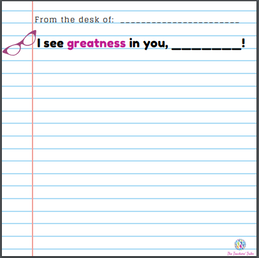 Greatness Note Template